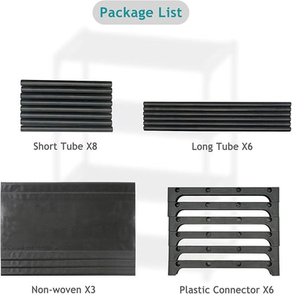 Autonomier 3 Tier Extra Small Shoe Rack, Narrow Stackable Shoe Shelf - Image 8