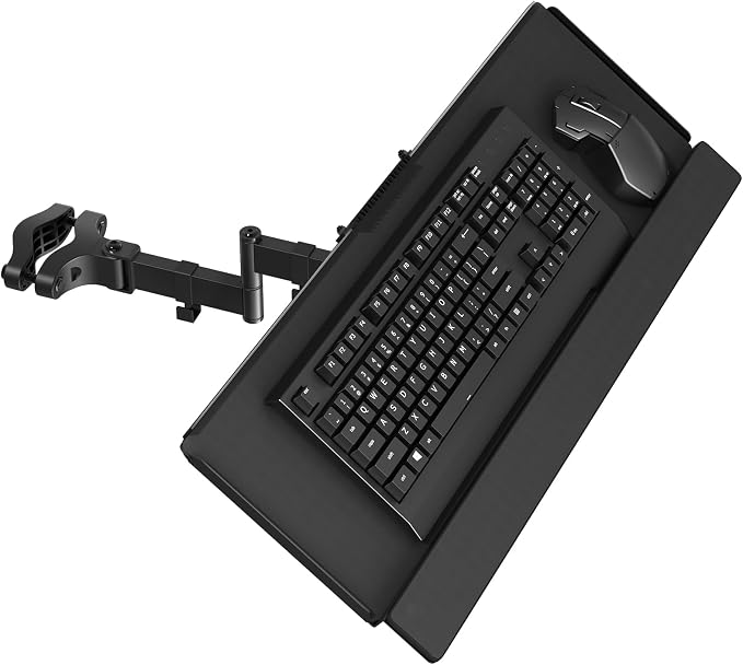 Pole Mount Keyboard Tray by STANDOPIA