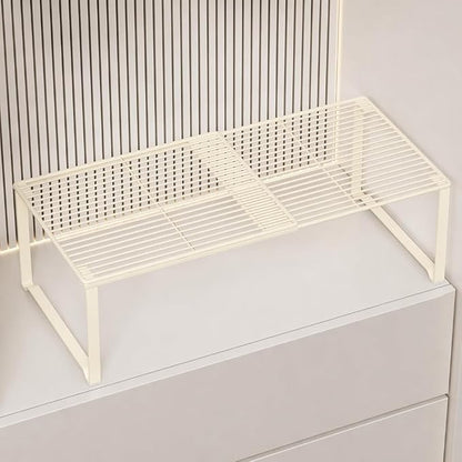 Extendable Metal Wire Shelf Organizer by HGZBS