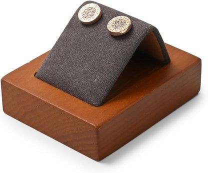 Jewelry Tray Solid Wood Earrings Display Stand by Woodten