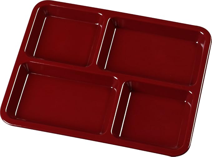 Carlisle FoodService Products Right Hand 4-Compartment Cafeteria / Fast Food - Image 7