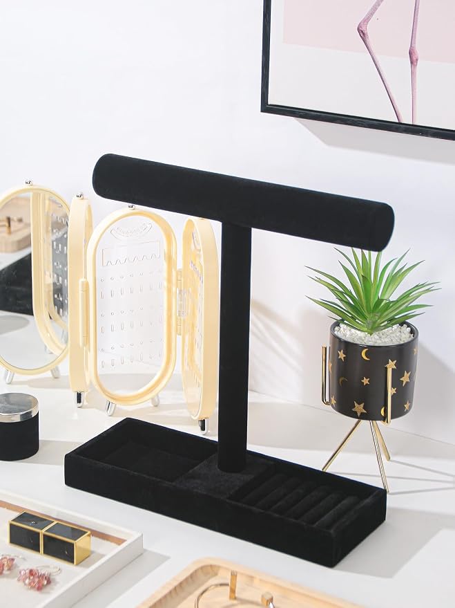 Multi-Use Jewelry Holder Stand, Necklace Bracelet Ring Organizer Stand - Image 6