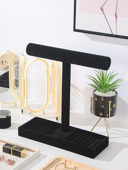 Multi-Use Jewelry Holder Stand, Necklace Bracelet Ring Organizer Stand - Image 6