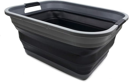 SAMMART 41L Collapsible Plastic Laundry Basket - Image 3