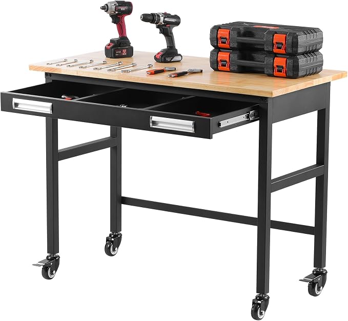 VEVOR Workbench, 48-inch Garage Workbench - Image 9
