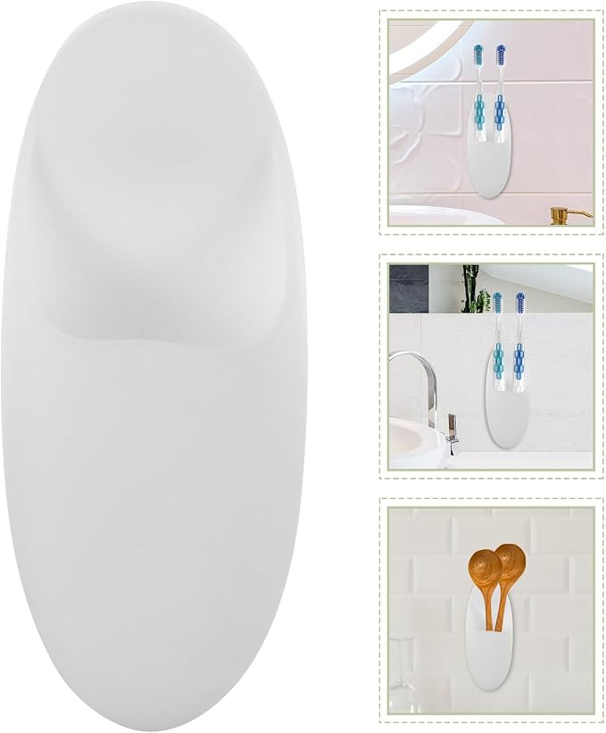 Garneck 2pcs Wall-mounted Toothbrush Holders - Image 6