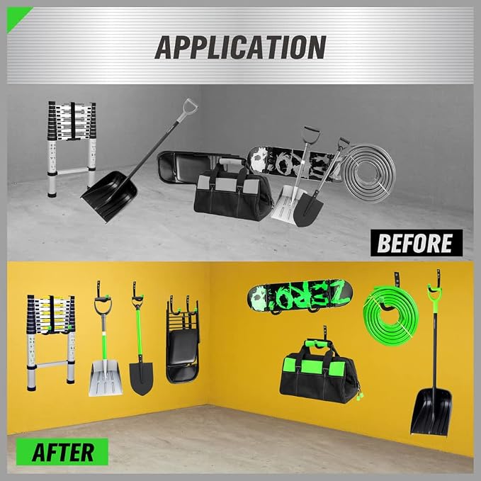 SWANLAKE Heavy Duty Garage Storage Utility Hooks, Utility Hooks - Image 7