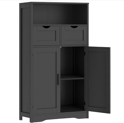Iwell Storage Cabinet with Doors & Shelves, Kitchen Pantry Cabinet, Bathroom by IWELL