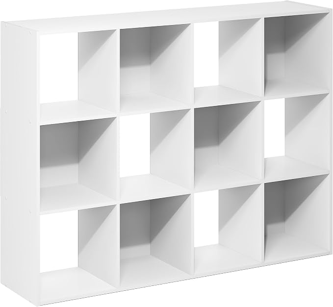 Furinno PELLI Book Shelf, 12-Cube Bookshelf, Cube Storage Organizer Bookcase - Image 6