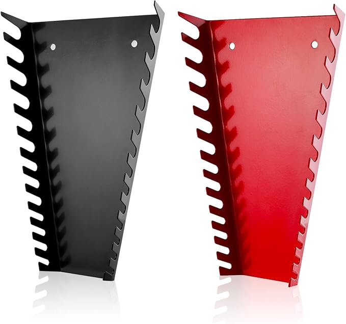 ALOANES 26-Slot Metal Wrench Organizer, Heavy Duty Wrench Organizer Tray by Aloanes
