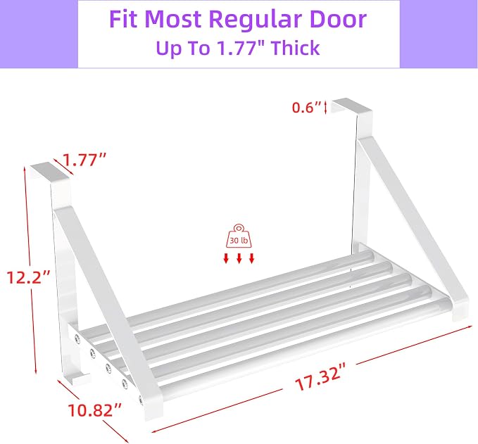Over The Door Clothes Hanger - Image 4