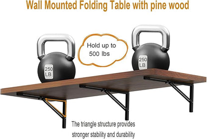 IAE Wall Mounted Folding Table - Image 5
