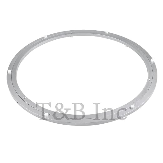 TamBee 20 Inch Lazy Susan Hardware Aluminum Bearing Metal Rotating Turntable by TamBee