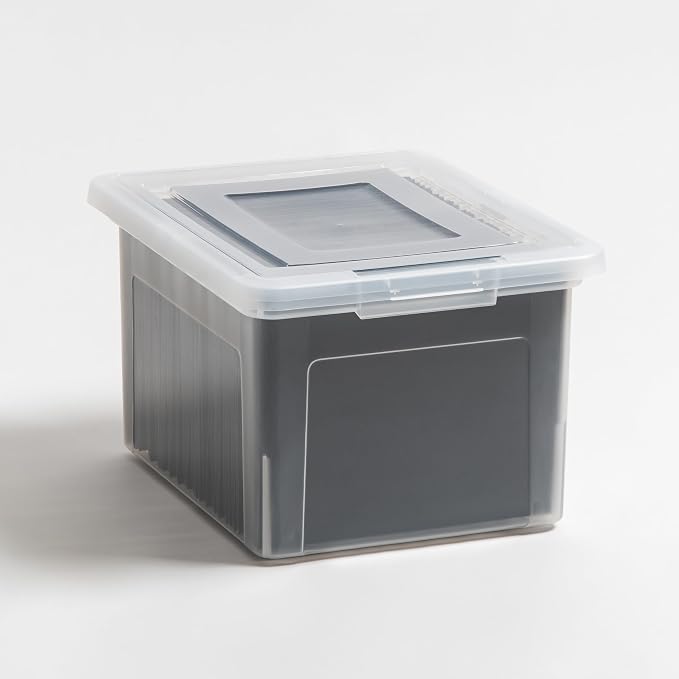 IRIS USA 35 Qt. Letter/Legal File Box - Image 7