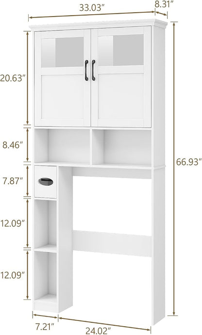 Vabches Over The Toilet Storage Cabinet - Image 2