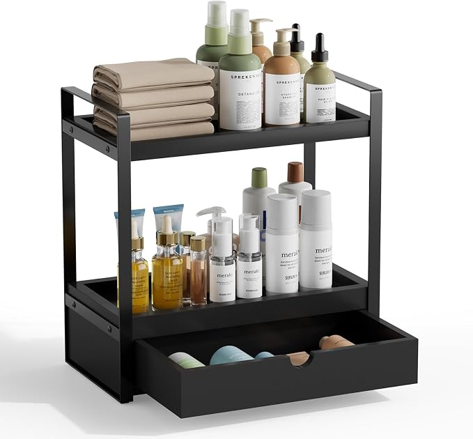 2-Tier Bathroom Organizer Countertop by Boulphia