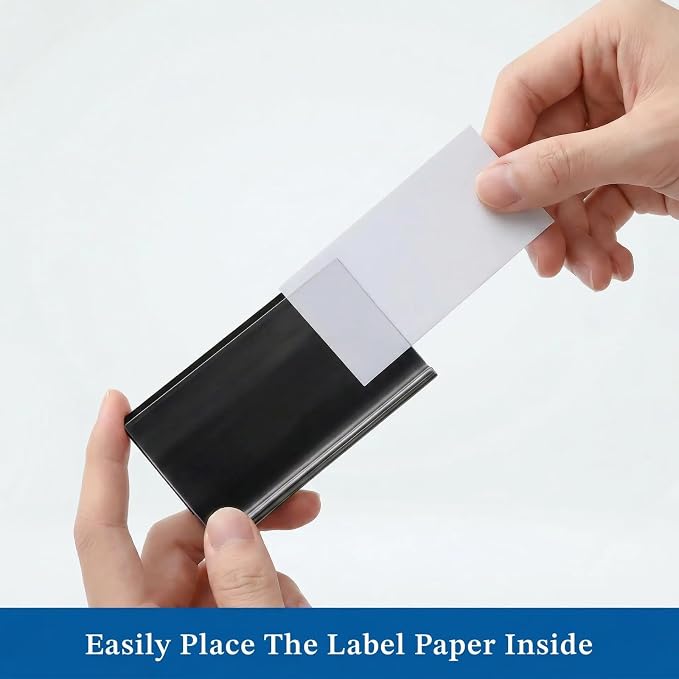 Elsjoy 100 Pack Wire Shelf Label Holders, Compatible - Image 5