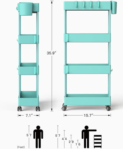 Pipishell Slim Storage Cart - Image 9