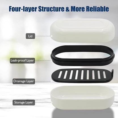 Shampoo Bar Holder Travel Case for Two Bars – Compatible - Image 5