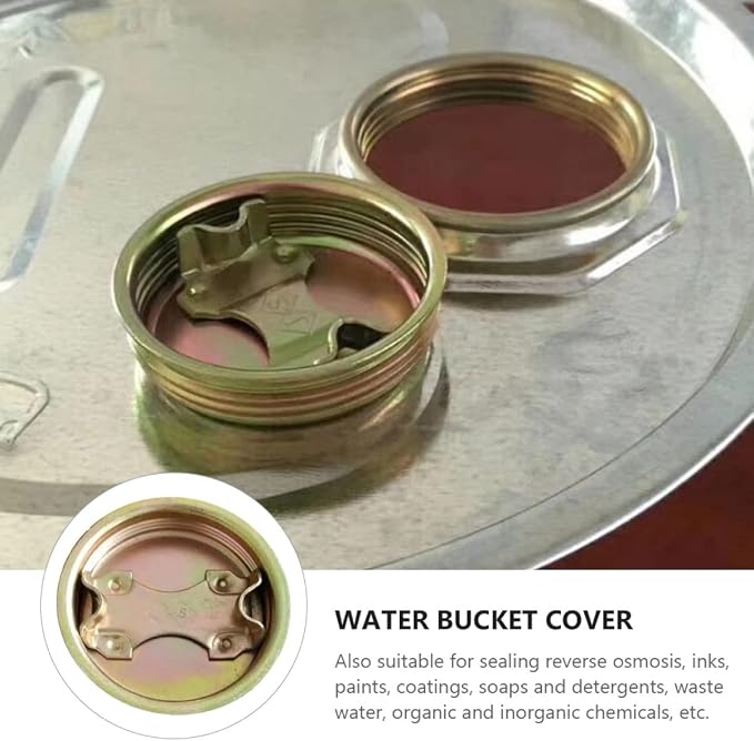 Luxshiny 8pcs Oil Drum Cover Thread Cap Water Bucket Cover Can Cap Replacement - Image 7