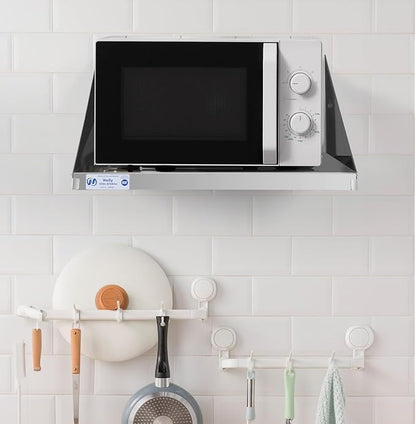 Hally Stainless Steel Microwave Shelf 24"x24" 200 lb, NSF Commercial Heavy Duty - Image 7
