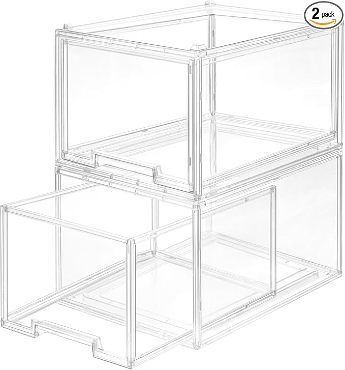AZ.MIFENO Large Stackable Storage Drawers, Kitchen Undersink, Toy Organization by Unknown