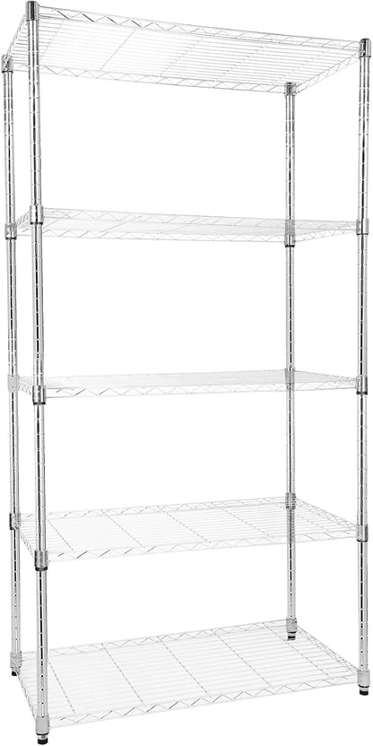 Whitmor 5 Tier Storage Shelves, Heavy Duty by Whitmor