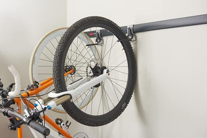 Rubbermaid Fasttrack Garage Organization System Vertical Bike Hook Black Holds - Image 12