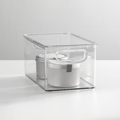 mDesign Plastic Deep Storage Bin Box Container - Image 2