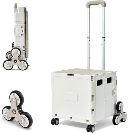 Utility Cart Foldable Shopping Cart Book Storage Cart, by Unknown