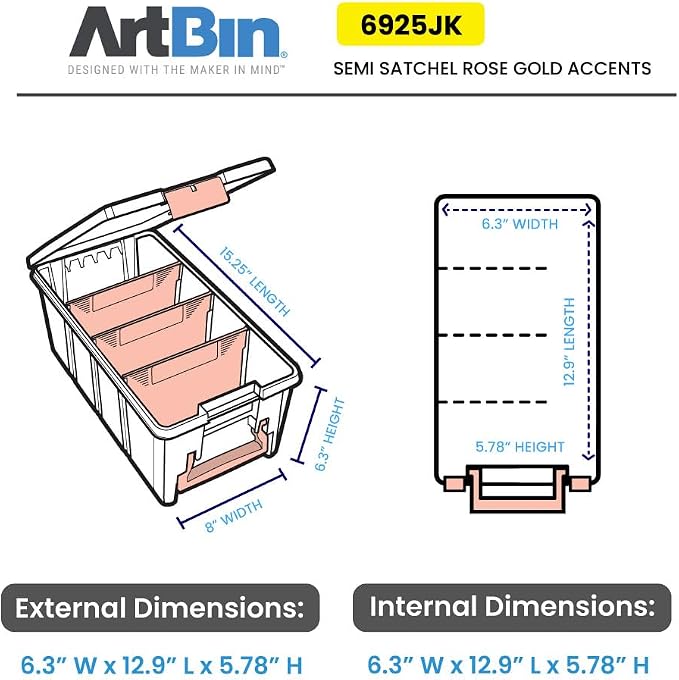 ArtBin Semi Satchel Portable Craft Organizer - Image 2