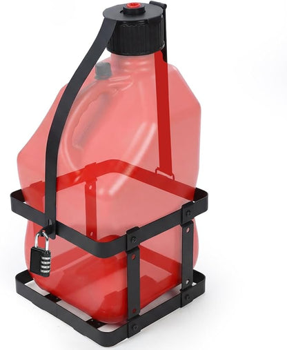 Fuel Drum Holder, 5-gallon Gasoline Fuel Jug Container Holder, Mounting Bracket by Otoolling