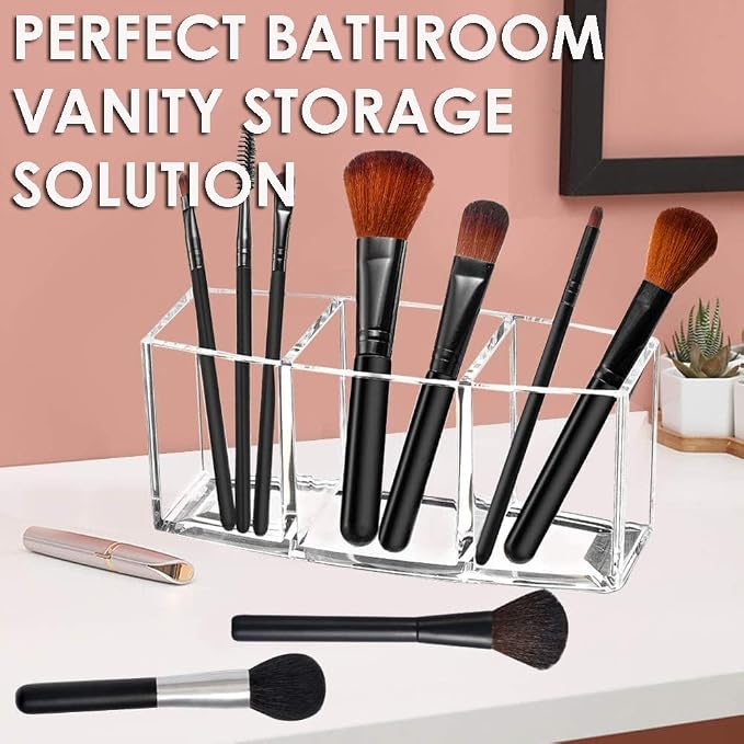 AKOAK 1 Pack Makeup Brush Holder Organizer, Great Desk Storage - Image 2