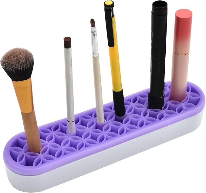 2 PCS Multi-Purpose Cosmetic Storage Box, Desktop Organizers Silicone Make Up - Image 3