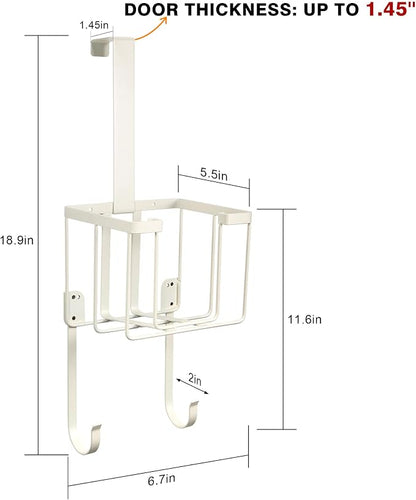 ORLESS Over The Door/Wall Mount Ironing Board Hanger, Laundry Room Iron and - Image 6