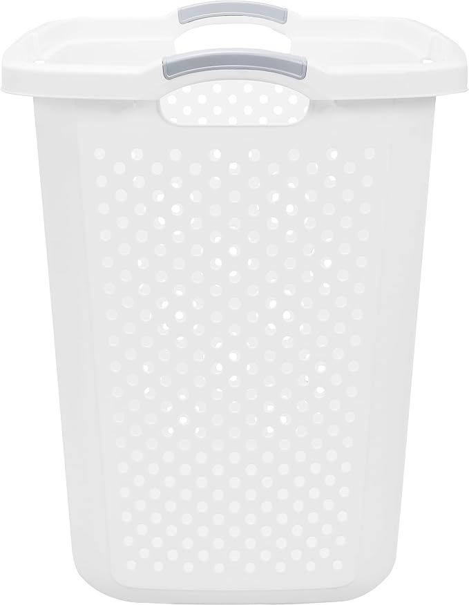 2.5 Bushel Plastic Dirty Laundry Basket, - Image 5