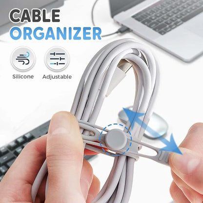 Data Cable Organizer, Reusable Cable Management Organizers - Image 6