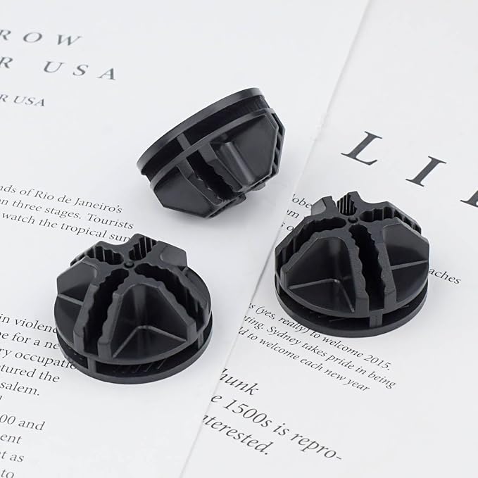 16 Pieces Cube Connectors Plastic Storage Cubes Connectors Wire Cube Connector - Image 7