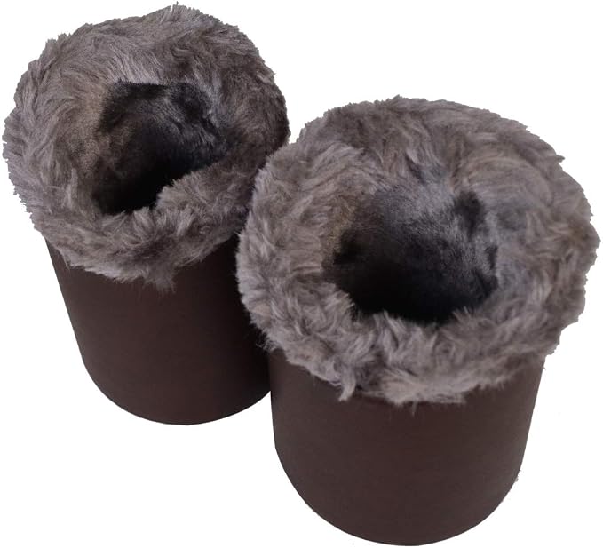 Baitaihem 2 Pack Plush Lined Eyeglasses Holder Stand Protective Glasses Holder - Image 4