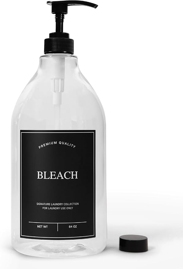 Calindiana Modern Farmhouse Bleach Liquid Laundry Detergent Dispenser by Calindiana