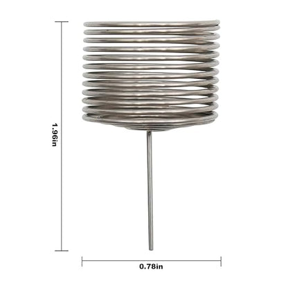 Saihisday 20Pcs Stainless Fertilizer Basket Box Steel Fertilizer Baskets Bonsai - Image 2