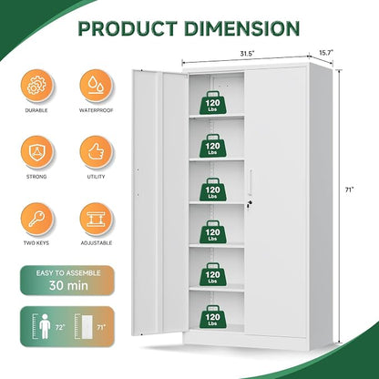 Letaya Metal Storage Cabinets - Image 3