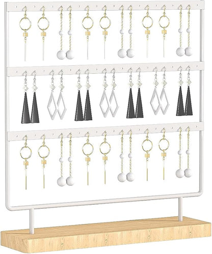 Earring Holder Organizer, Pierced Large Earrings Display Stand by Ausalivan