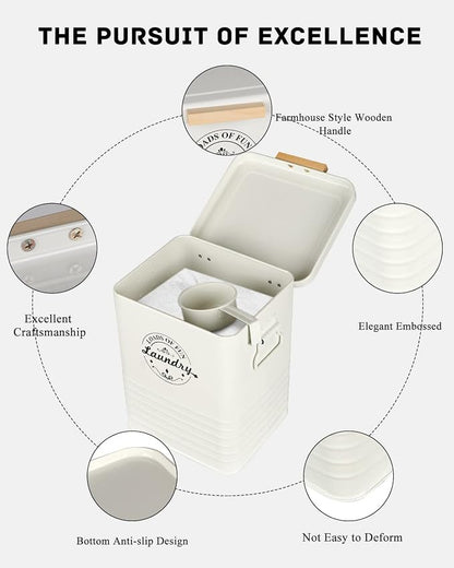 Laundry Detergent Powder Container Dispenser Holder - Image 4