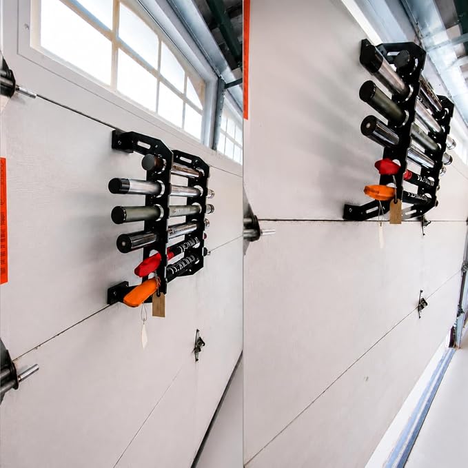 Aventik Garage Door Storage Rack, Space-Saving Organizer - Image 9