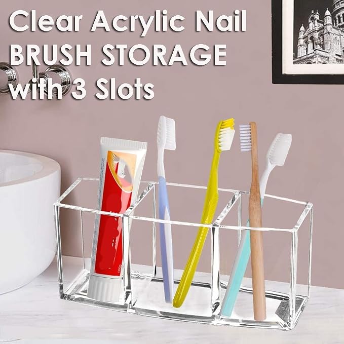 AKOAK 1 Pack Makeup Brush Holder Organizer, Great Desk Storage - Image 4