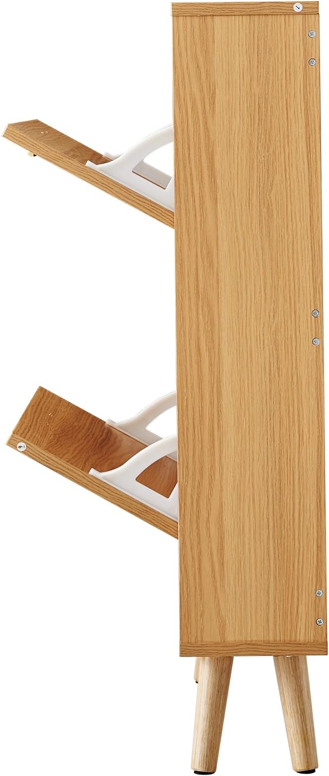 VEVOR Shoe Cabinet with 2 Flip Drawers, Shoe Storage Cabinet - Image 11