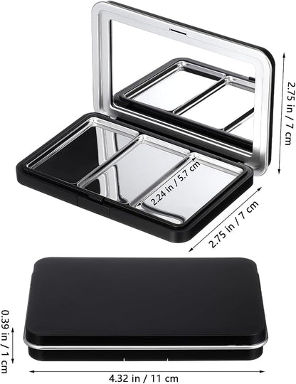Luxshiny Empty Eyeshadow Palette: Refillable Magnetic Makeup Palette - Image 2