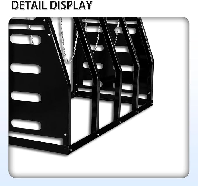 Steel Vertical Long Parts Storage Rack, Lumber Storage Rack 1500 LBS Capacity - Image 8