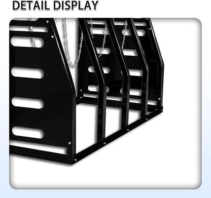 Steel Vertical Long Parts Storage Rack, Lumber Storage Rack 1500 LBS Capacity - Image 8